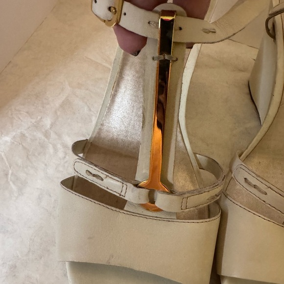 Summer Ready! Women’s Cream Leather Wedges by Rockport. Size 11M - Picture 16 of 16